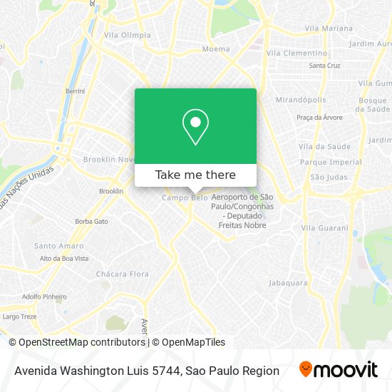 Avenida Washington Luis 5744 map