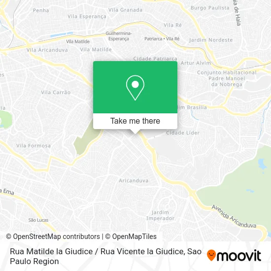 Rua Matilde la Giudice / Rua Vicente la Giudice map