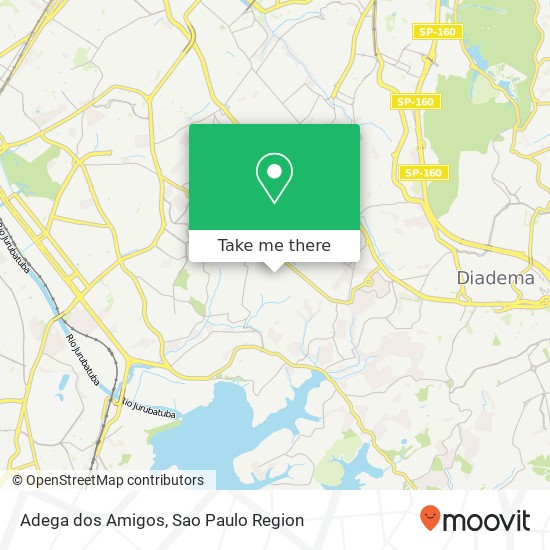 Adega dos Amigos map