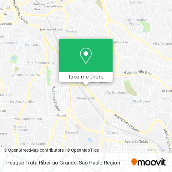 Pesque Truta Ribeirão Grande map