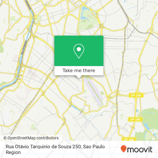 Rua Otávio Tarquinio de Souza  250 map