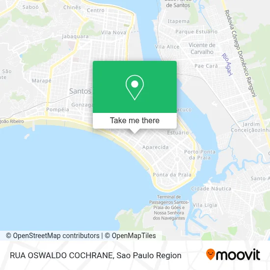 RUA OSWALDO COCHRANE map