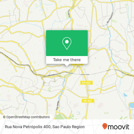 Rua Nova Petrópolis 400 map