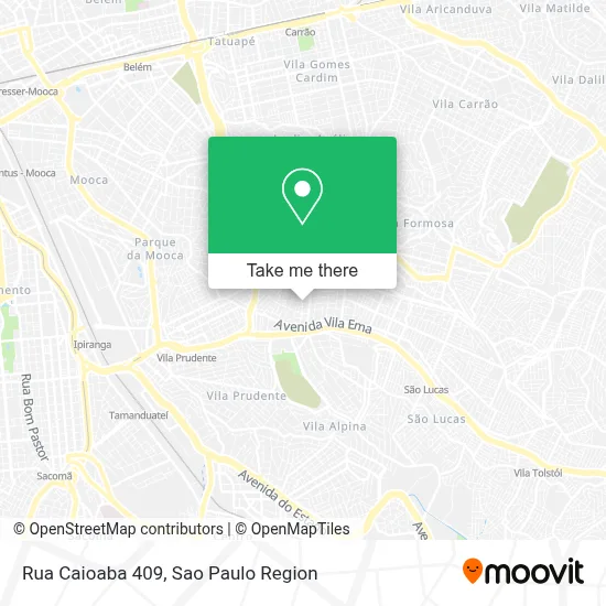 Rua Caioaba 409 map