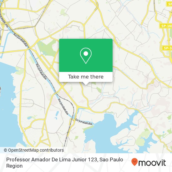 Mapa Professor Amador De Lima Junior 123