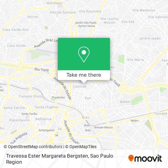 Travessa Ester Margareta Bergsten map