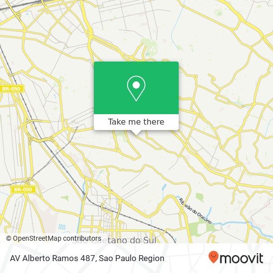 Mapa AV Alberto Ramos 487