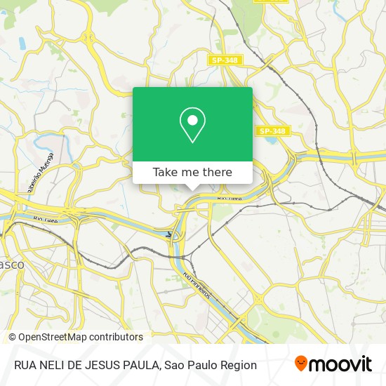 RUA NELI DE JESUS PAULA map