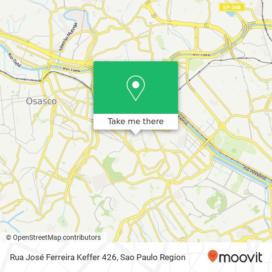 Mapa Rua José Ferreira Keffer 426