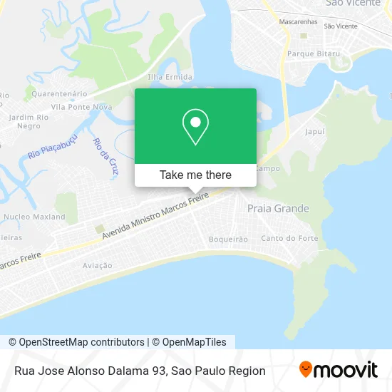Rua Jose Alonso Dalama 93 map