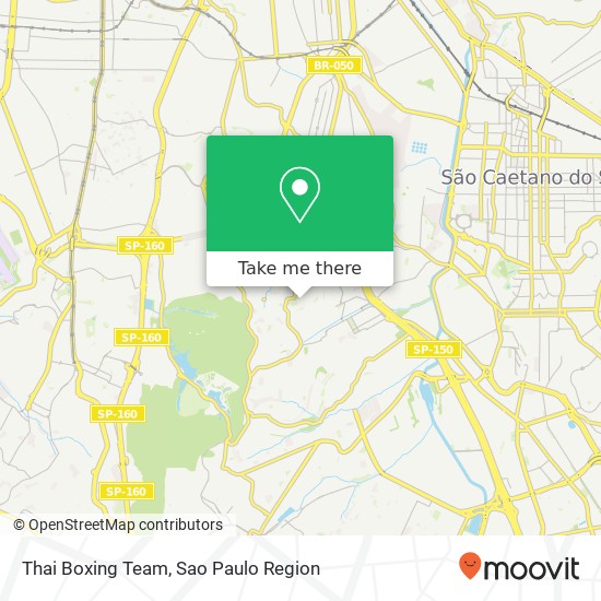 Thai Boxing Team map