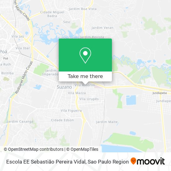 Escola EE Sebastião Pereira Vidal map