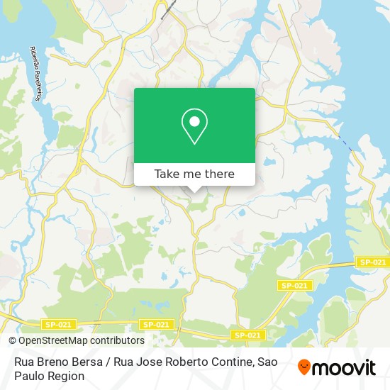 Rua Breno Bersa / Rua Jose Roberto Contine map