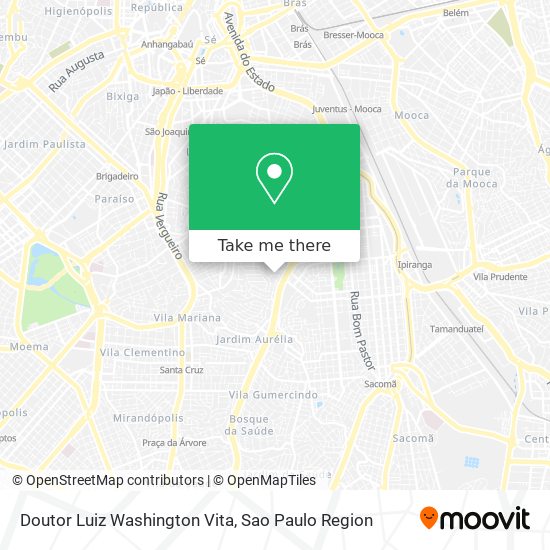 Doutor Luiz Washington Vita map