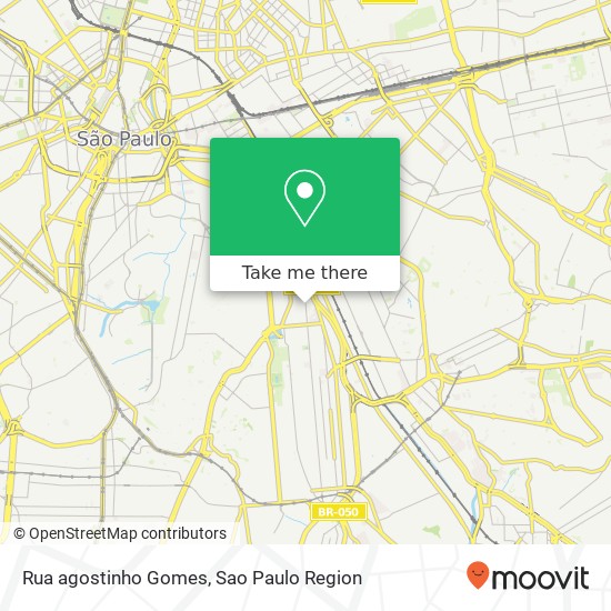 Rua agostinho Gomes map