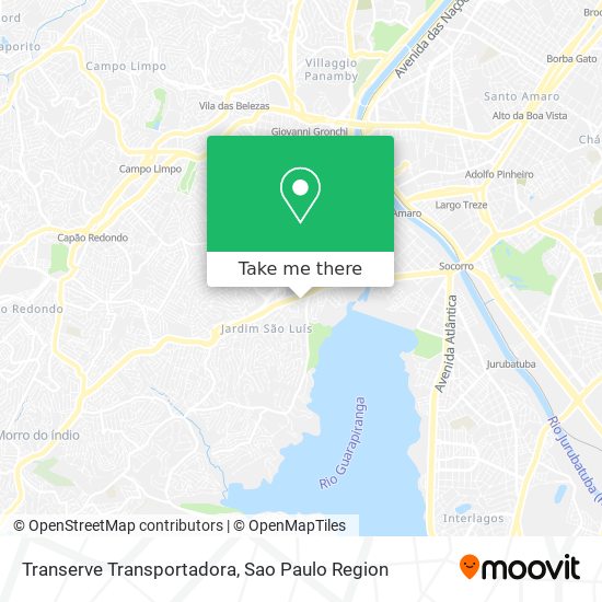 Transerve Transportadora map