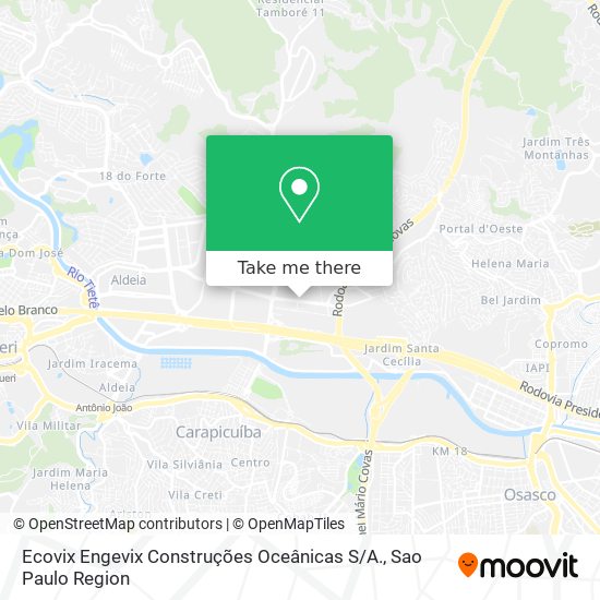 Ecovix Engevix Construções Oceânicas S / A. map