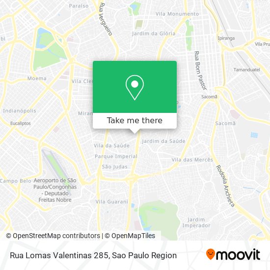 Rua Lomas Valentinas 285 map