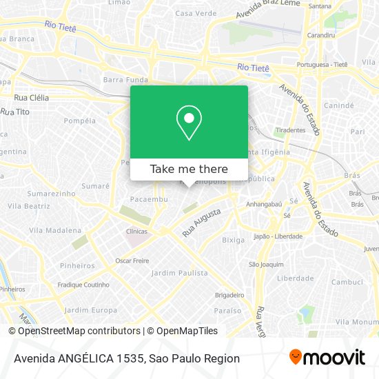 Avenida ANGÉLICA 1535 map
