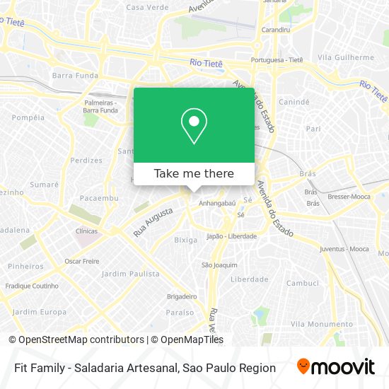 Fit Family - Saladaria Artesanal map