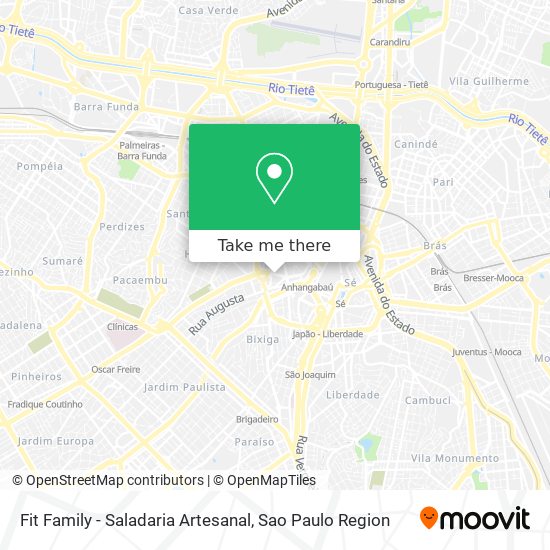 Mapa Fit Family - Saladaria Artesanal