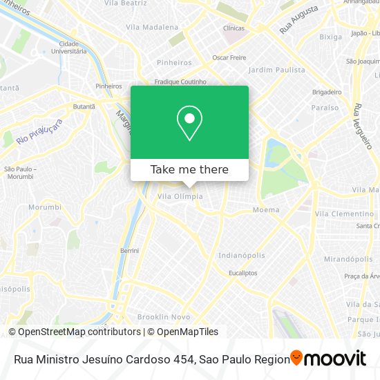Rua Ministro Jesuíno Cardoso 454 map