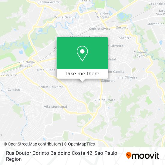 Rua Doutor Corinto Baldoino Costa 42 map