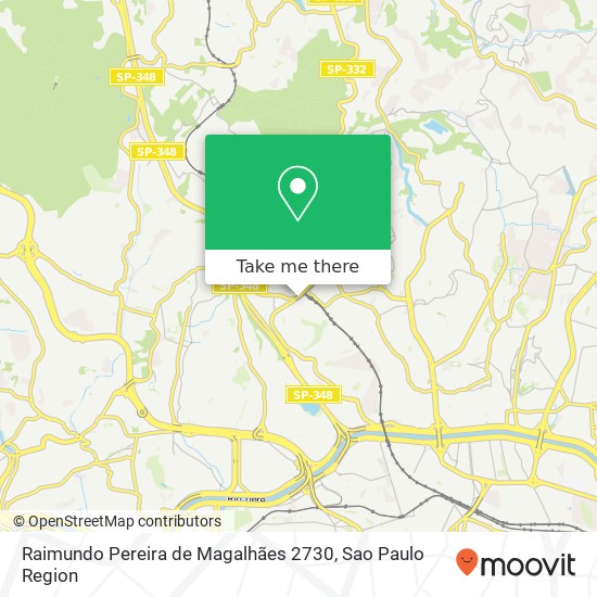 Mapa Raimundo Pereira de Magalhães  2730