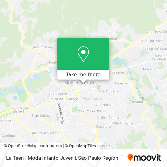 La Teen - Moda Infanto-Juvenil map