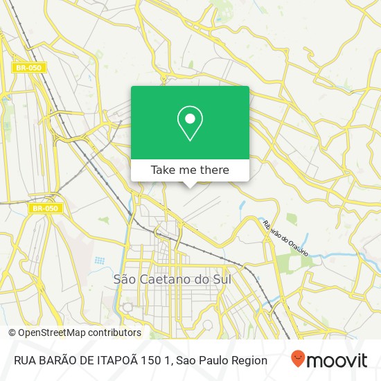 RUA BARÃO DE ITAPOÃ 150 1 map