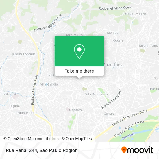Rua Rahal 244 map