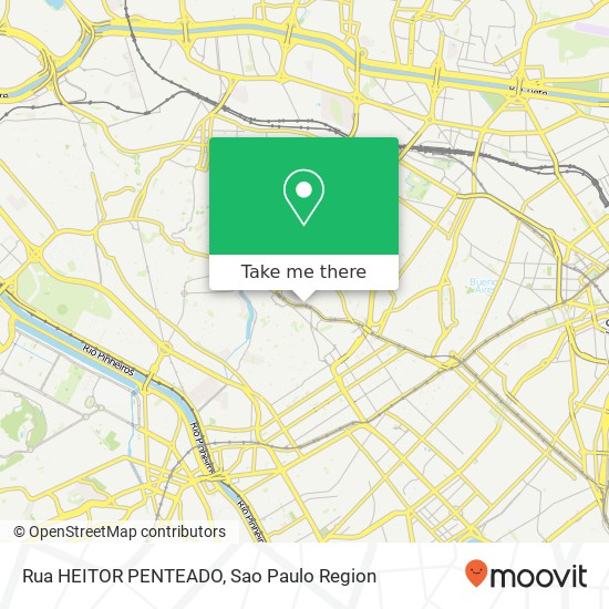 Rua HEITOR PENTEADO map