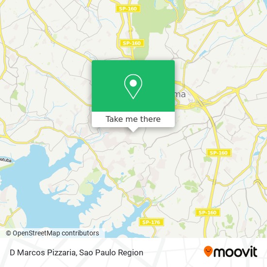D Marcos Pizzaria map