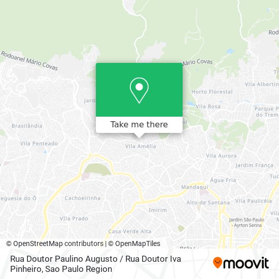 Mapa Rua Doutor Paulino Augusto / Rua Doutor Iva Pinheiro