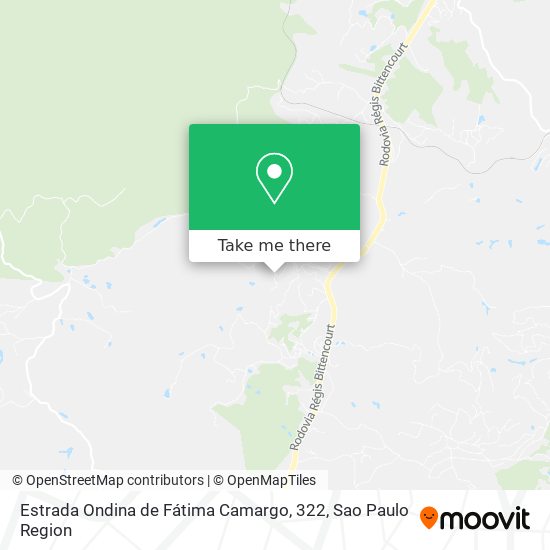 Estrada Ondina de Fátima Camargo, 322 map