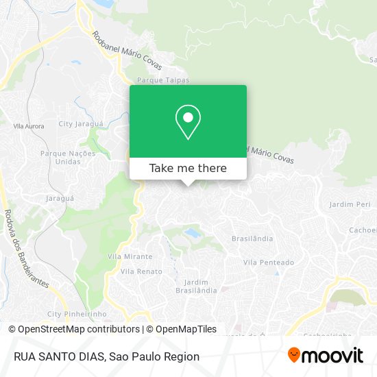RUA SANTO DIAS map