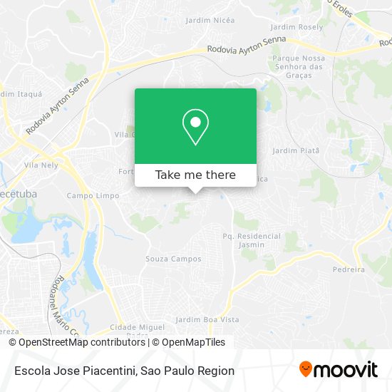 Escola Jose Piacentini map
