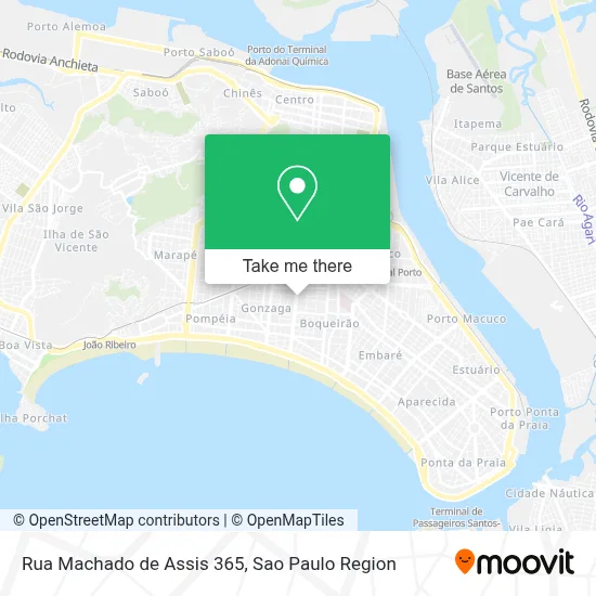 Rua Machado de Assis  365 map