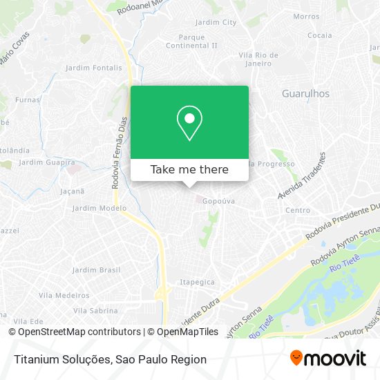 Titanium Soluções map