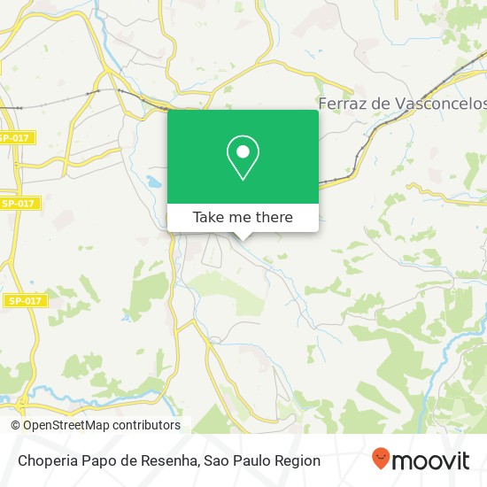 Choperia Papo de Resenha map