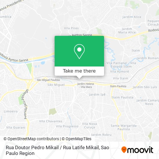 Rua Doutor Pedro Mikail / Rua Latife Mikail map