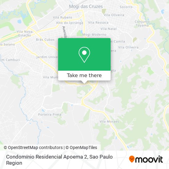 Mapa Condomínio Residencial Apoema 2