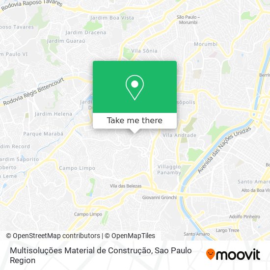 Multisoluções Material de Construção map