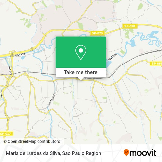 Maria de Lurdes da Silva map