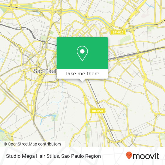 Studio Mega Hair Stilus map