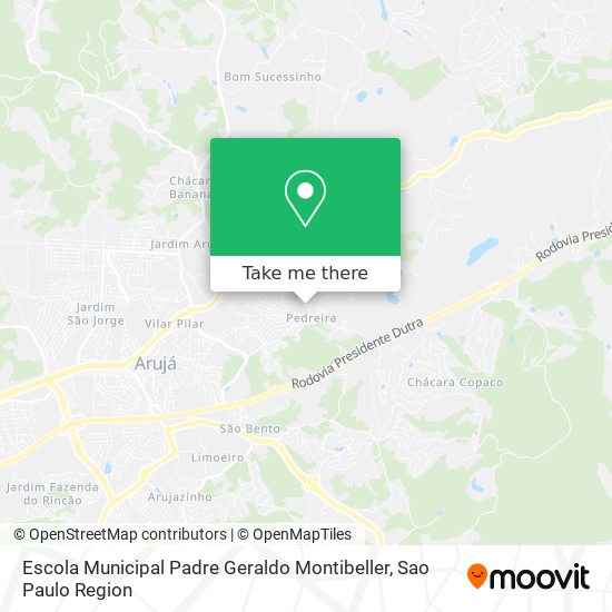 Escola Municipal Padre Geraldo Montibeller map