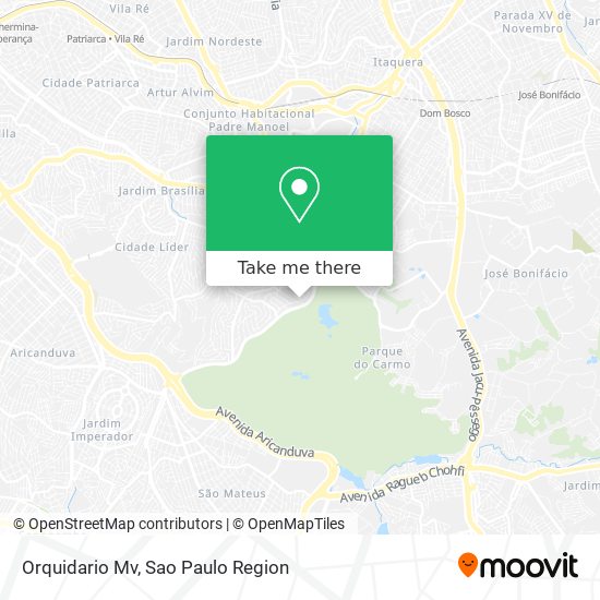 Orquidario Mv map