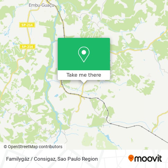 Familygáz / Consigaz map