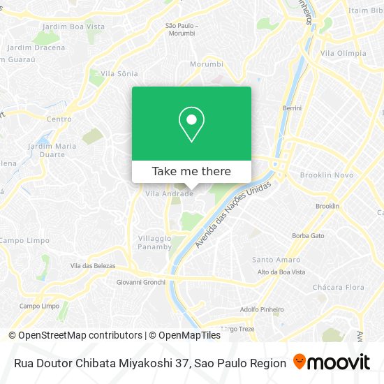 Rua Doutor Chibata Miyakoshi  37 map