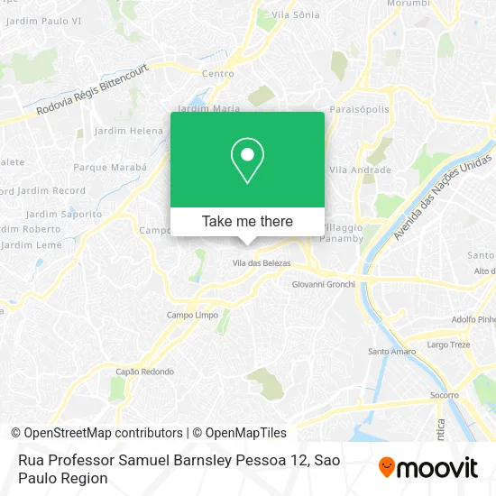Rua Professor Samuel Barnsley Pessoa 12 map